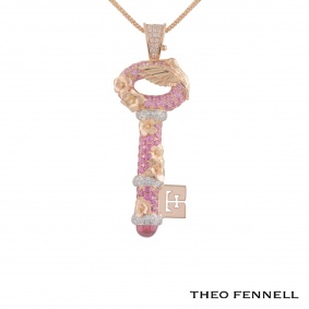 Theo Fennell Magical Dawn Key Pendant